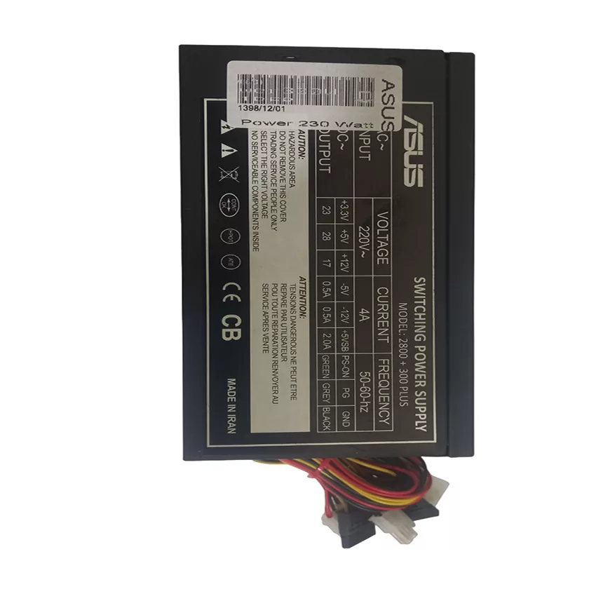 منبع تغذیه کامپیوتر مدل 300pus+2800