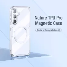 کاور نیلکین مدل Nature TPU Pro Magnetic مناسب برای گوشی موبایل سامسونگ Galaxy A55