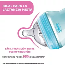 شیشه شیر چیکو مدل نچرال فیلینگ گنجایش 150 میلی لیتر