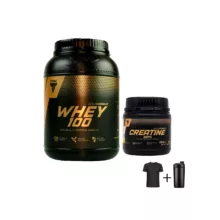 پودر پروتئین وی گلد ترک نوتریشن به همراه پودر کراتین ترک نوتریشن به همراه تیشرت و شیکر