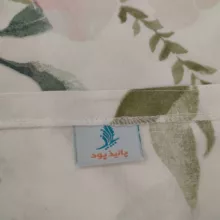 ملحفه پانیذ پود مدل سوسن کد P103-1 یک نفره سایز 120x200 سانتی متر