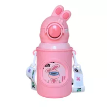 قمقمه کودک مدل خرگوشی استیل ظرفیت 0.5 لیتر