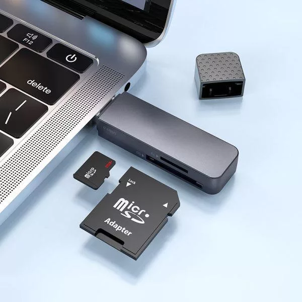 کارت‌خوان هوکو مدل HB45 2IN1 USB3.0