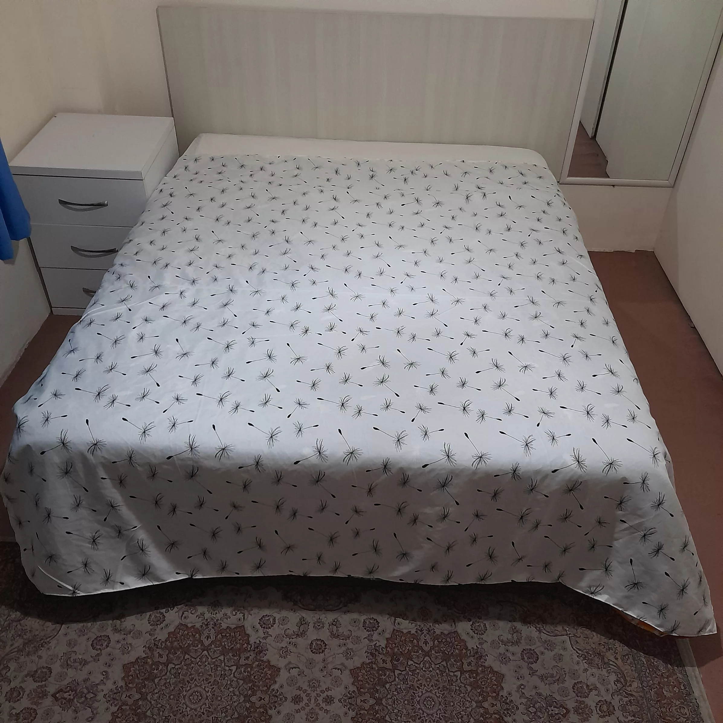 روکش لحاف مدل قاصدک niki011 دو نفره سایز 220×200 سانتی متر