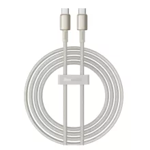 کابل تبدیل USB-C بیسوس مدل Tungsten Gold (100W)به طول 2 متر