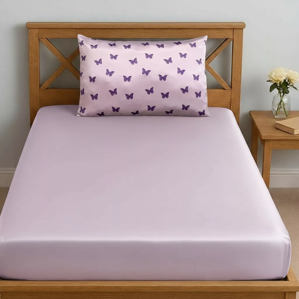 سرویس ملحفه 1 نفر 2 تکه مدل دور کشدار