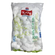 پنبه بهداشتی رایا مدل توپی مجموعه 30 عددی