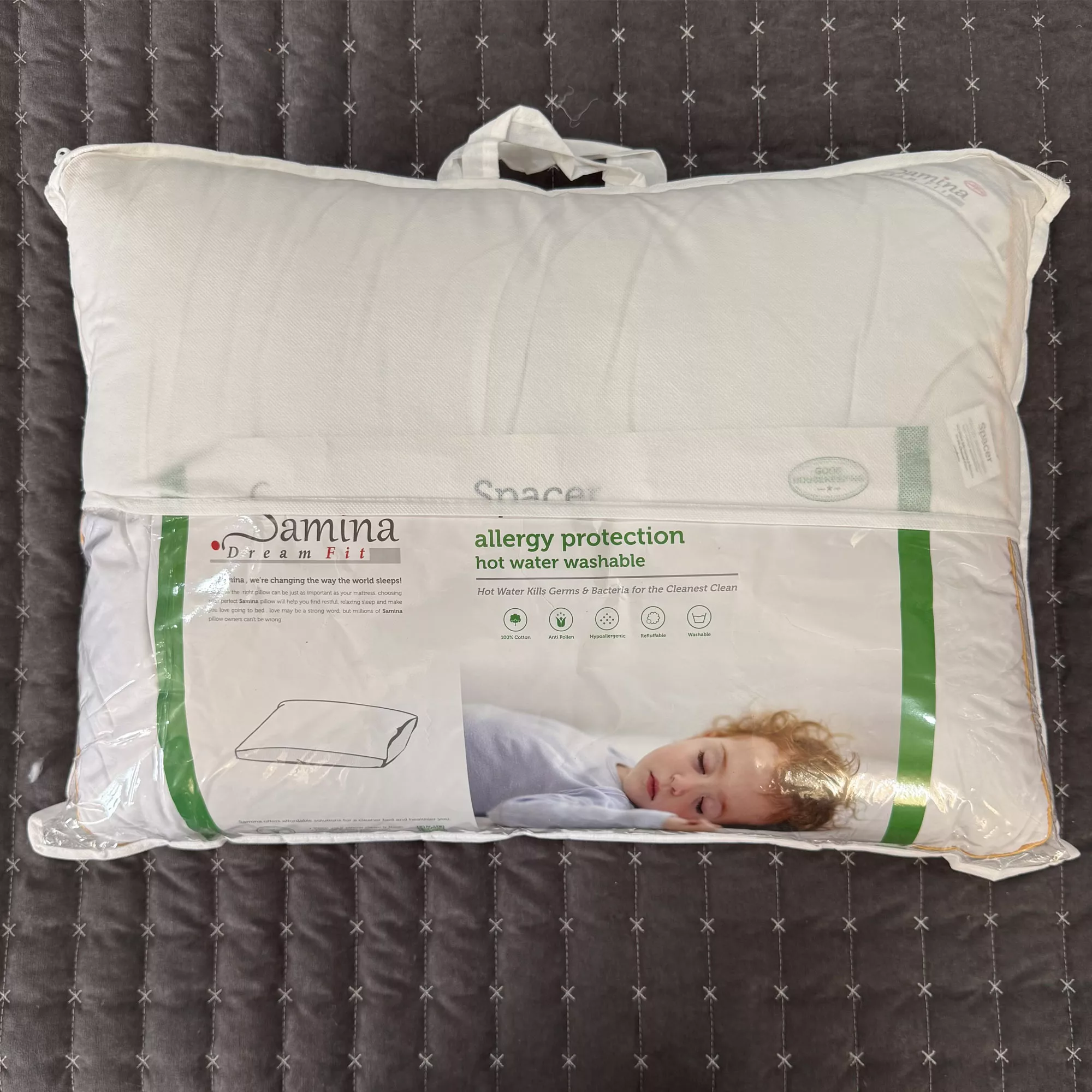 بالش سامینا مدل نیو اسپیسر سایز 50*70 سانتی متر