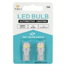 لامپ اس ام دی خودرو توبیز مدل F2 پایه T10 بسته 2 عددی