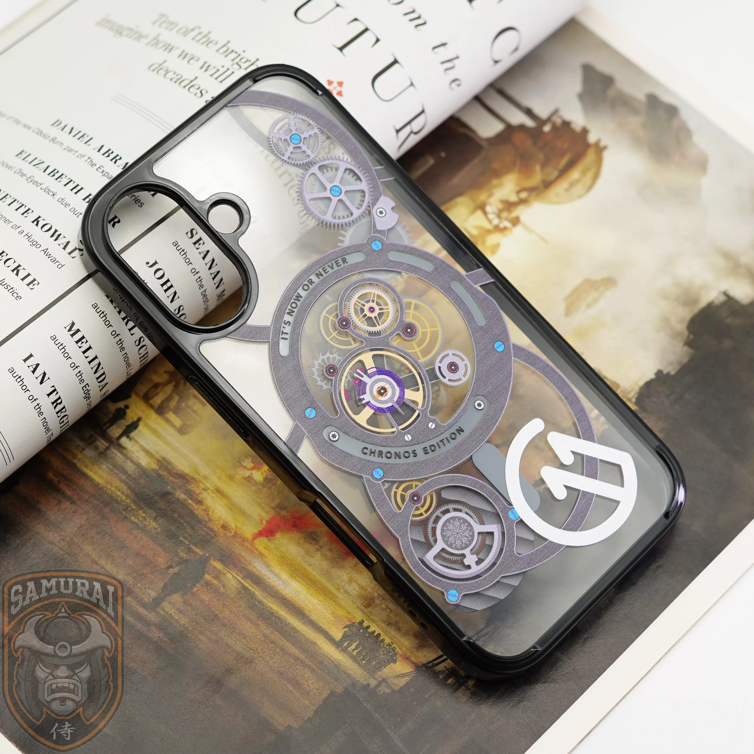 کاور سامورایی مدل SPG-Chronos مناسب برای گوشی موبایل اپل iPhone 16
