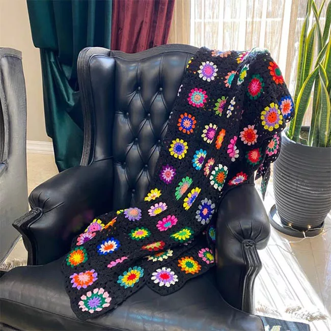 شال مبل و تخت مدل q سایز 120×120 سانتیمتر