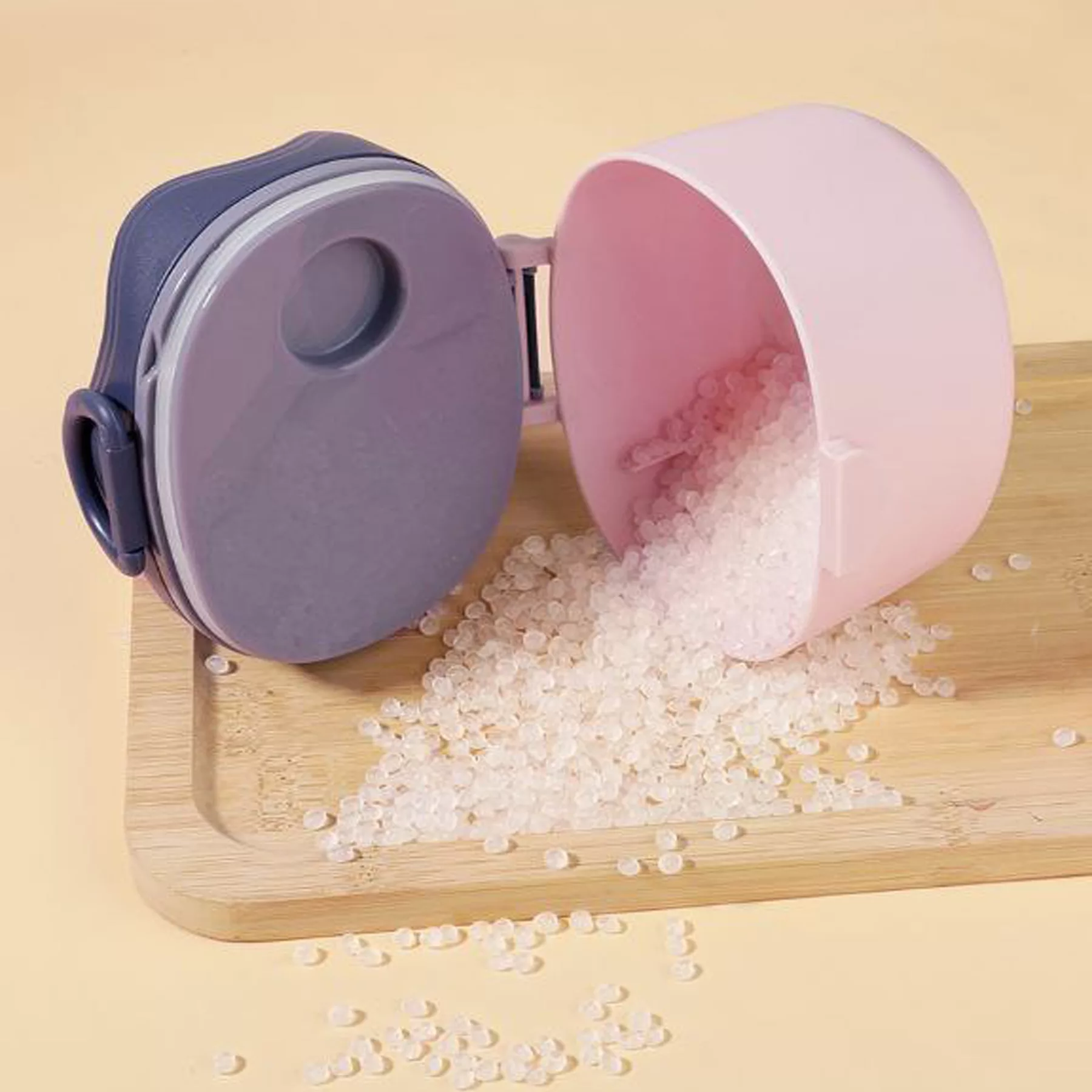 ظرف نگهدارنده شیرخشک کودک هاگی باگی مدل تاج