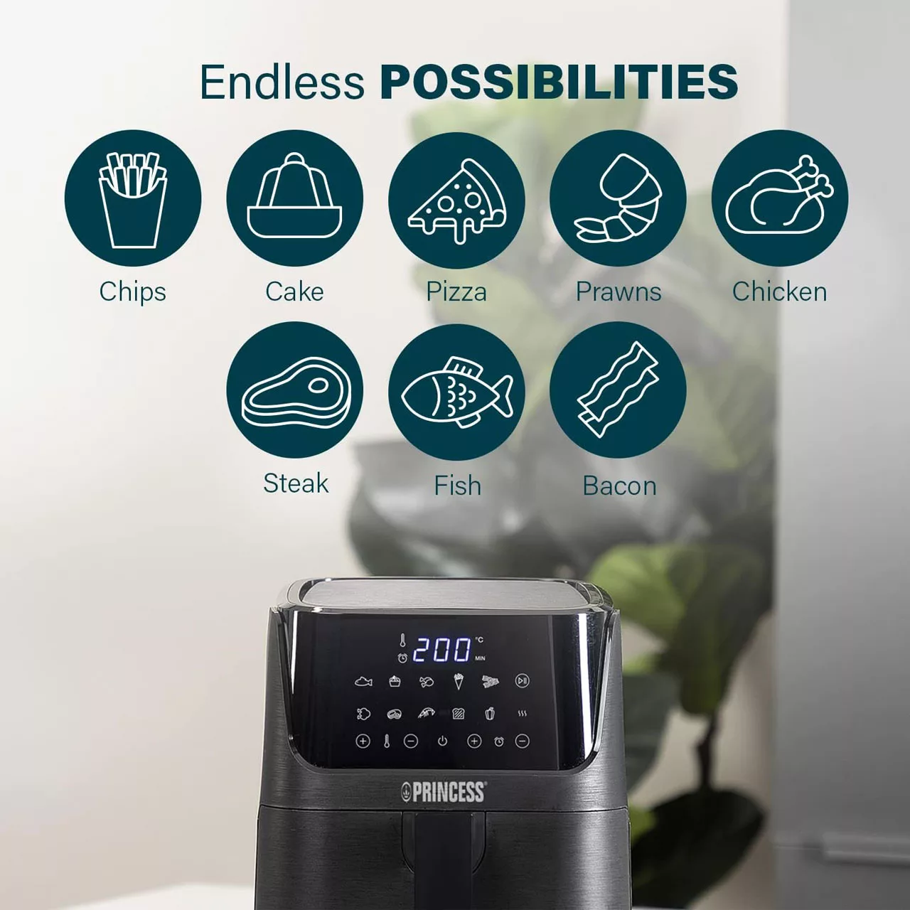 سرخ کن بدون روغن پرینسس مدل 182061