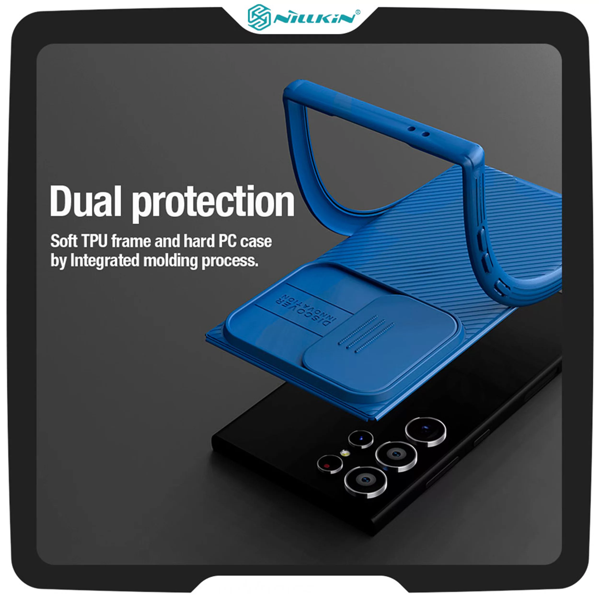 کاور نیلکین مدل CAMSHIELD PRO مناسب برای گوشی موبایل سامسونگ Galaxy S24 FE