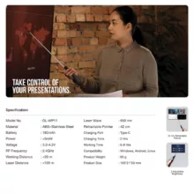 پرزنتر بی‌سیم گرین لاین مدل GL-WP11