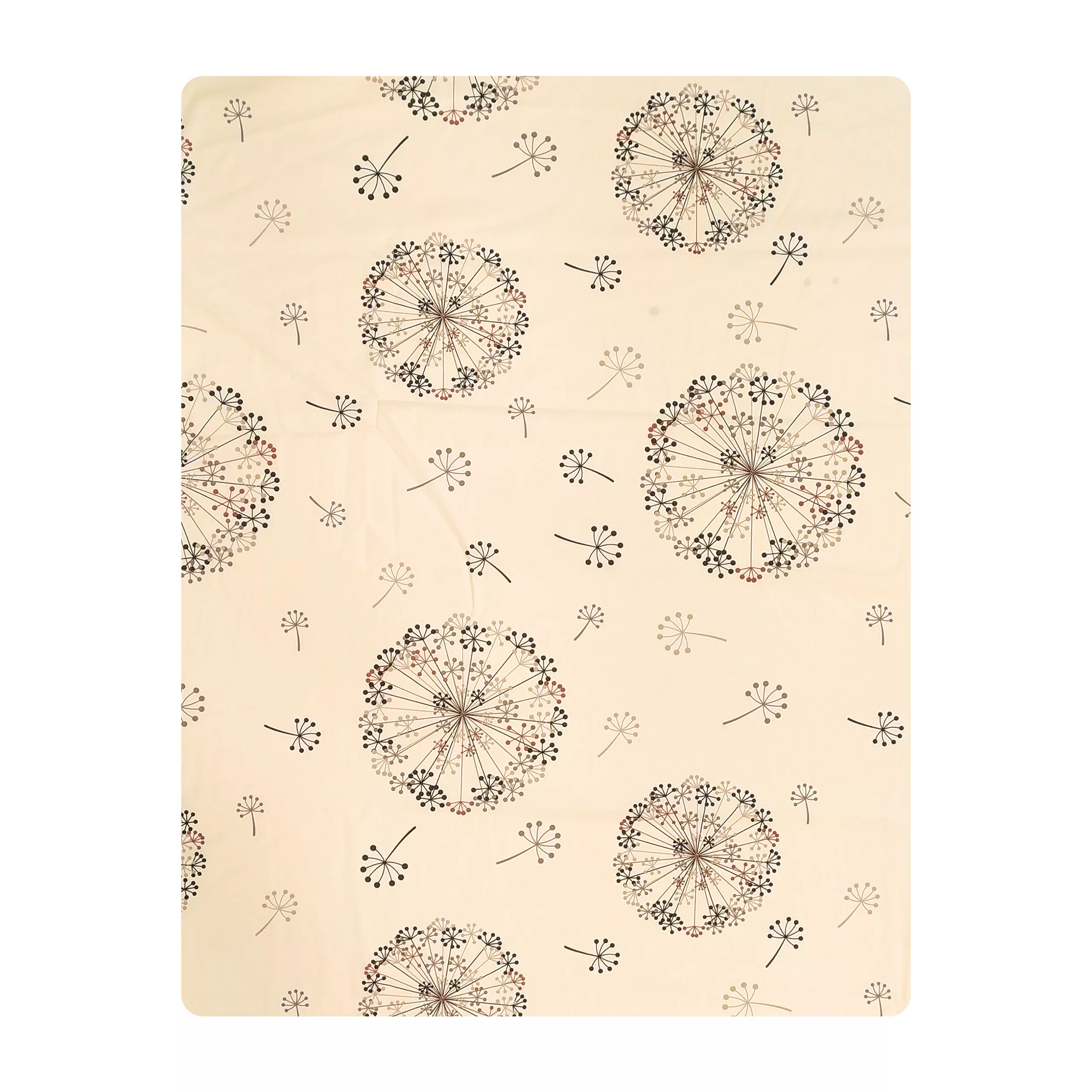 ملحفه تشک مهمان آدنو مدل Dandelion کد IR119 یک نفره سایز 90x190 سانتی متر