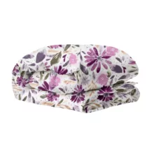 روکش لحاف کتان آدنو مدل بنفشه کد FI44 دو نفره سایز 240×220 سانتی‌متر