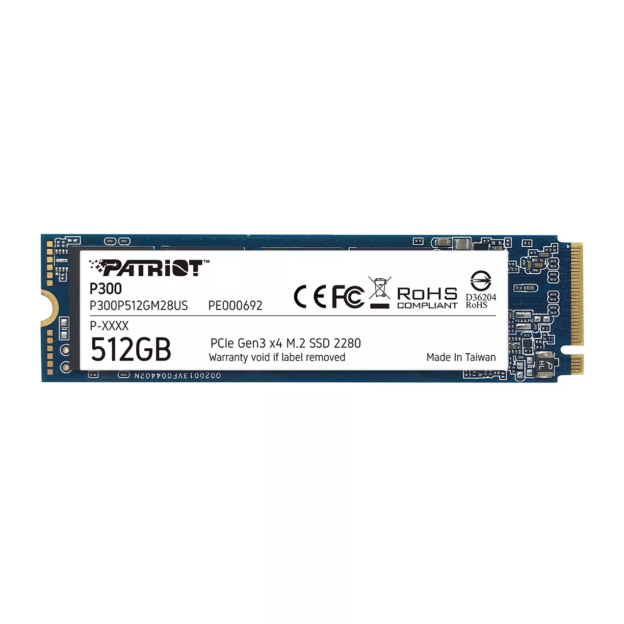اس اس دی اینترنال پتریوت مدل P300 ظرفیت 512 گیگابایت