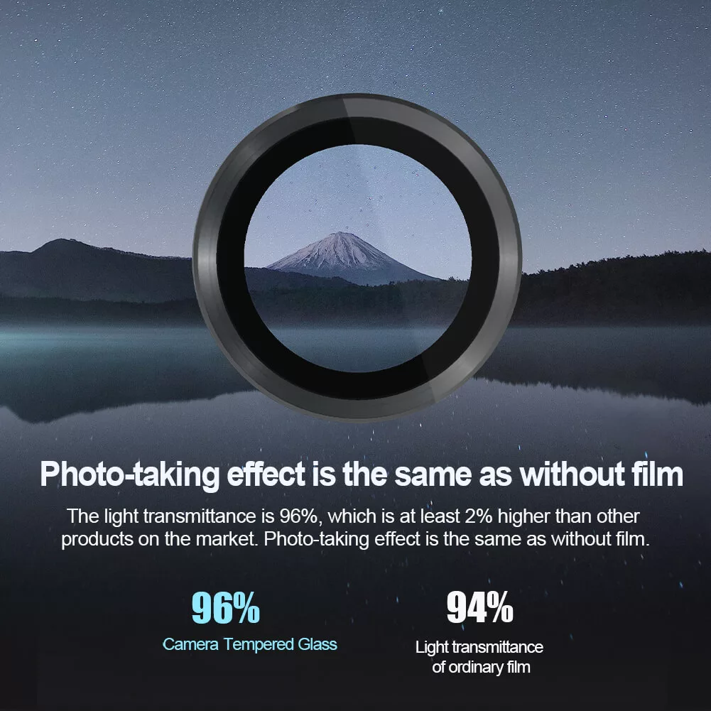 محافظ لنز دوربین بوف مدل HD-ColorLenz مناسب برای گوشی موبایل سامسونگ Galaxy S24 Ultra