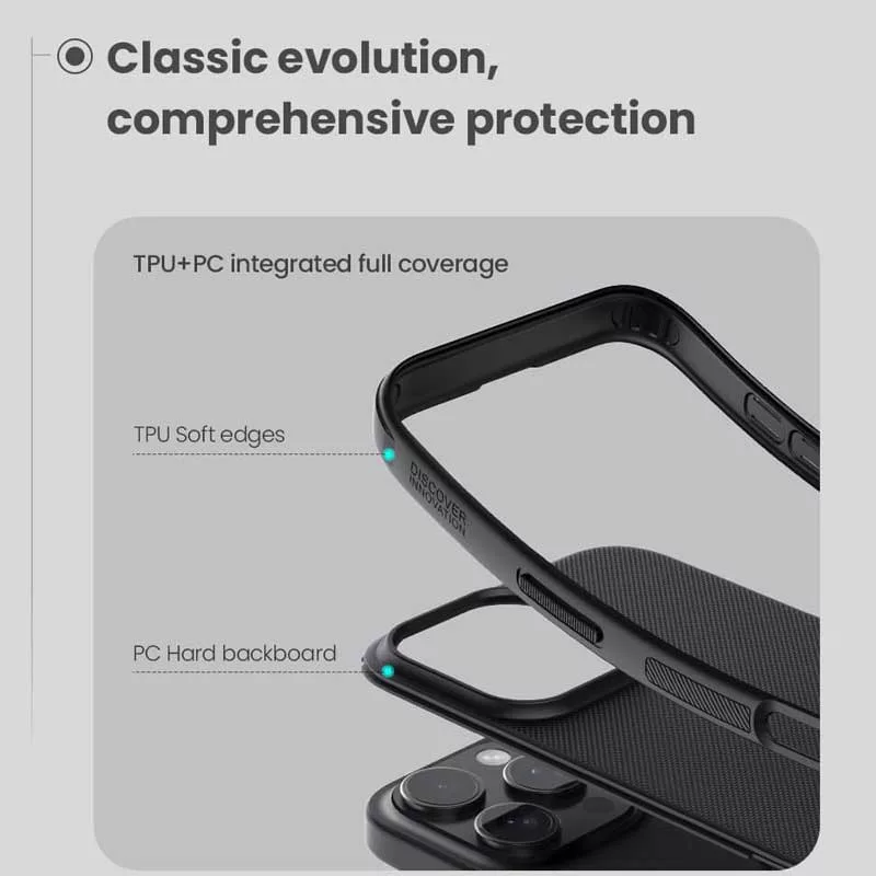 کاور نیلکین مدل Super Frosted Shield Pro Magnetic مناسب برای گوشی موبایل اپل iPhone 16