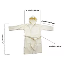 حوله پالتویی کودک مدل y1112 سایز 80x40 سانتیمتر