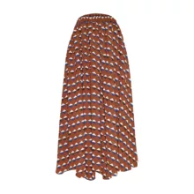 دامن کلوش زنانه مدل H93 رنگ قرمز