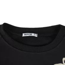 سویشرت زنانه سرژه مدل 203559 رنگ مشکی