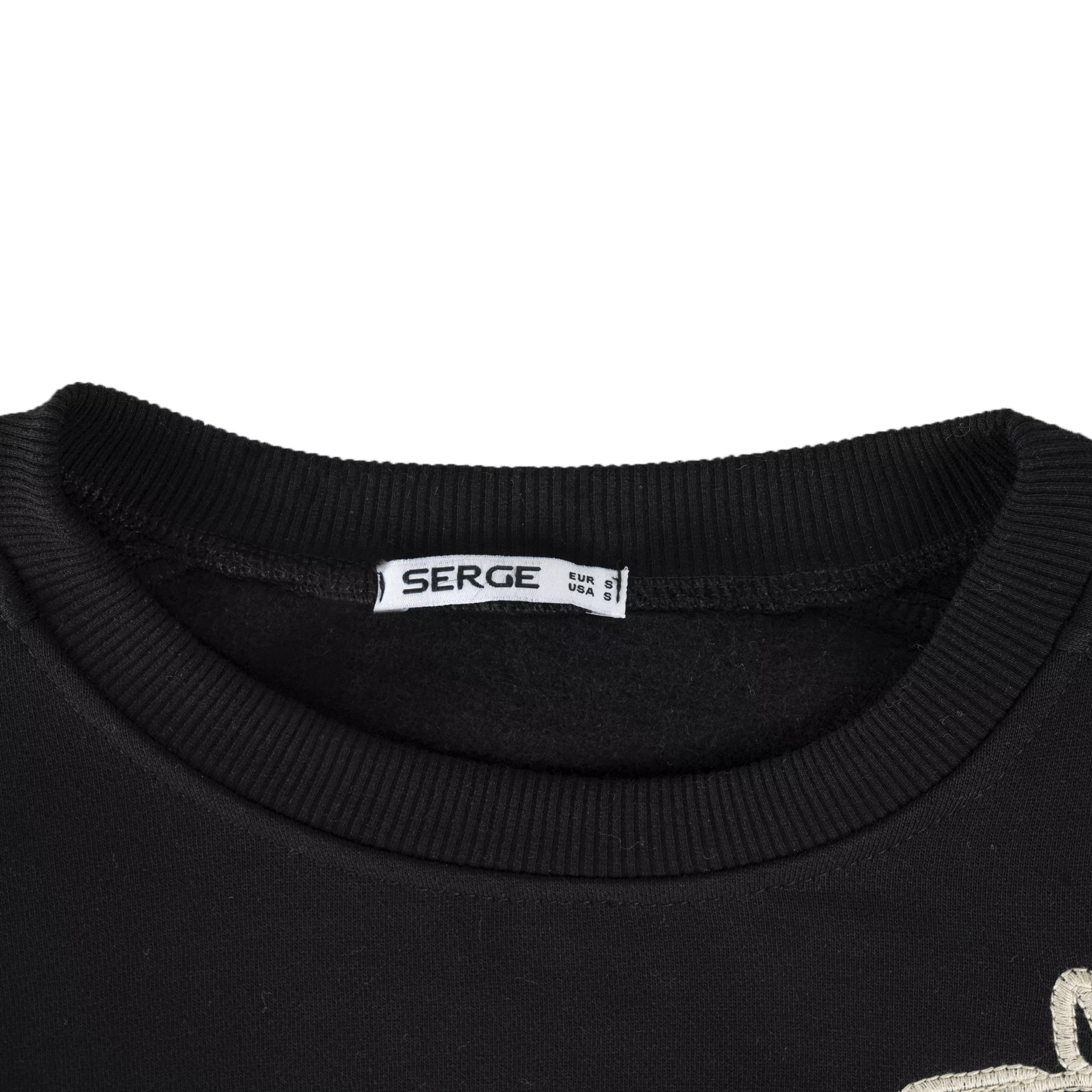 سویشرت زنانه سرژه مدل 203559 رنگ مشکی