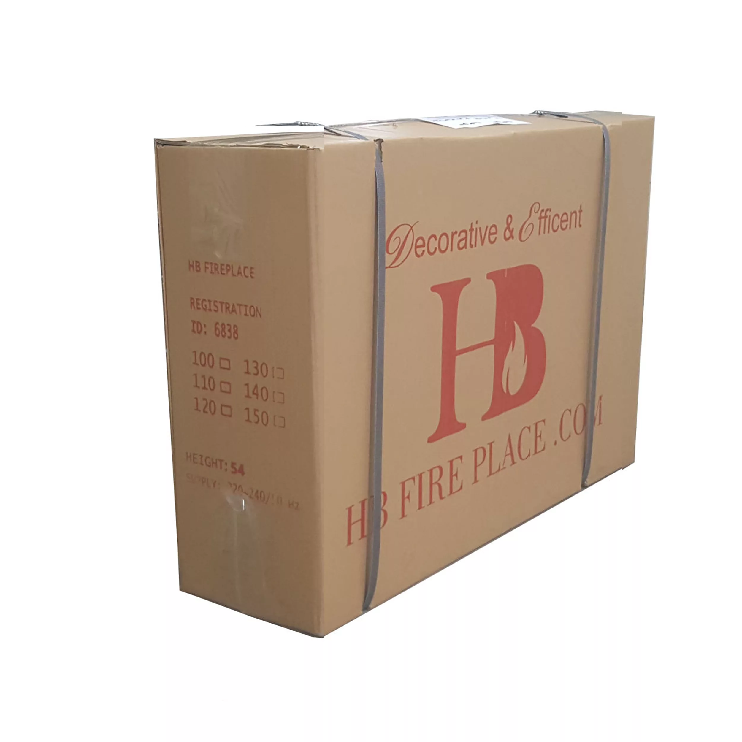 شومینه برقی شومینه اچ بی مدل ID6838-80