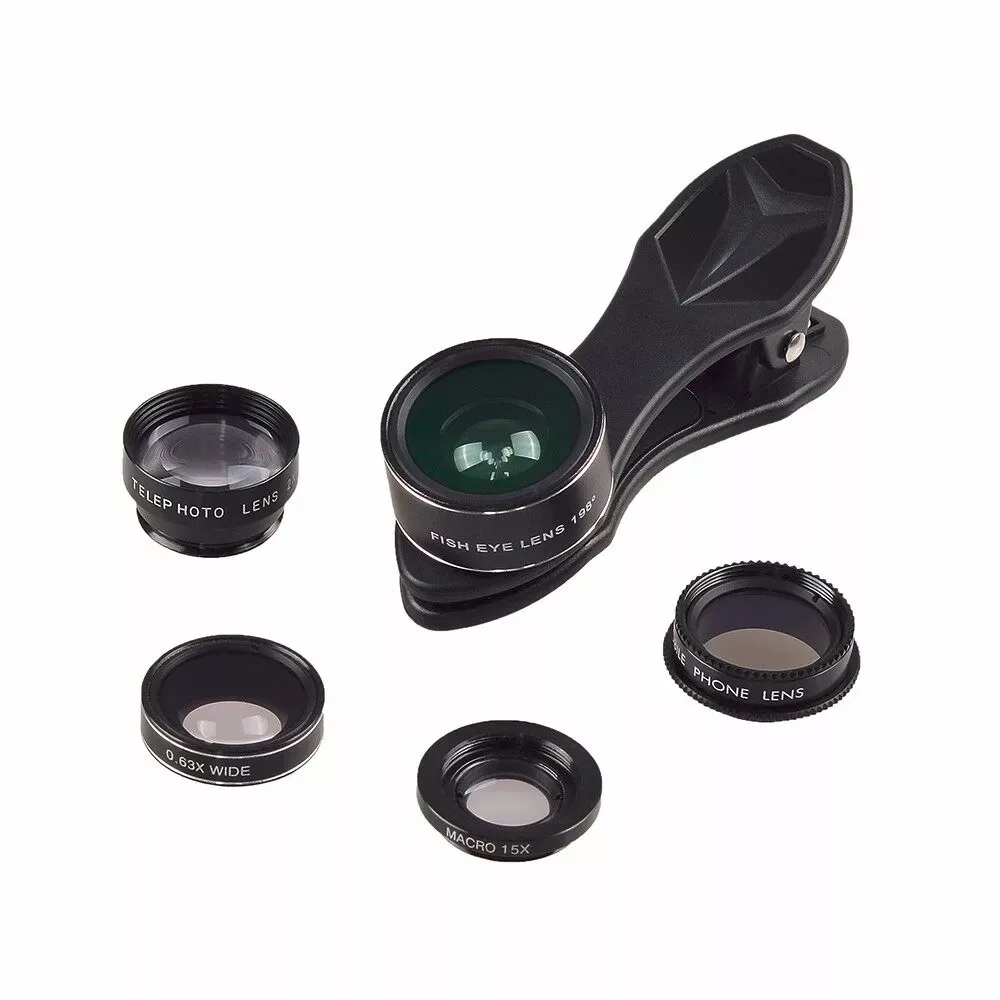لنز کلیپسی موبایل اپیکسل مدل Lens Kit 5 in 1