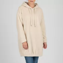 هودی زنانه مدل لانگ پشمی