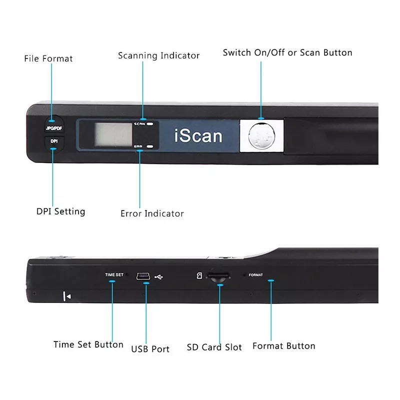 اسکنر دستی مدل i scan 16G