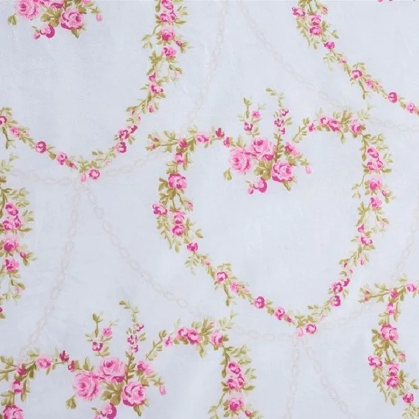 روکش لحاف پنبه انگلیش هوم مدل Rose Heart یک نفره سایز 220x160 سانتیمتر