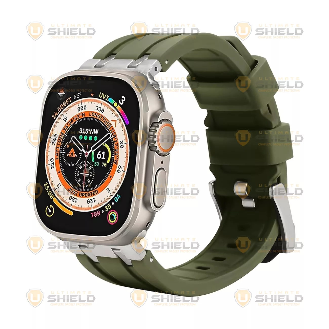 بند آلتیمیت شیلد مدل Stylish AP مناسب برای اپل واچ سری 1/2/3/4/5/6/7/8/SE/Ultra سایز 42/44/45/49 میلی‌ متری