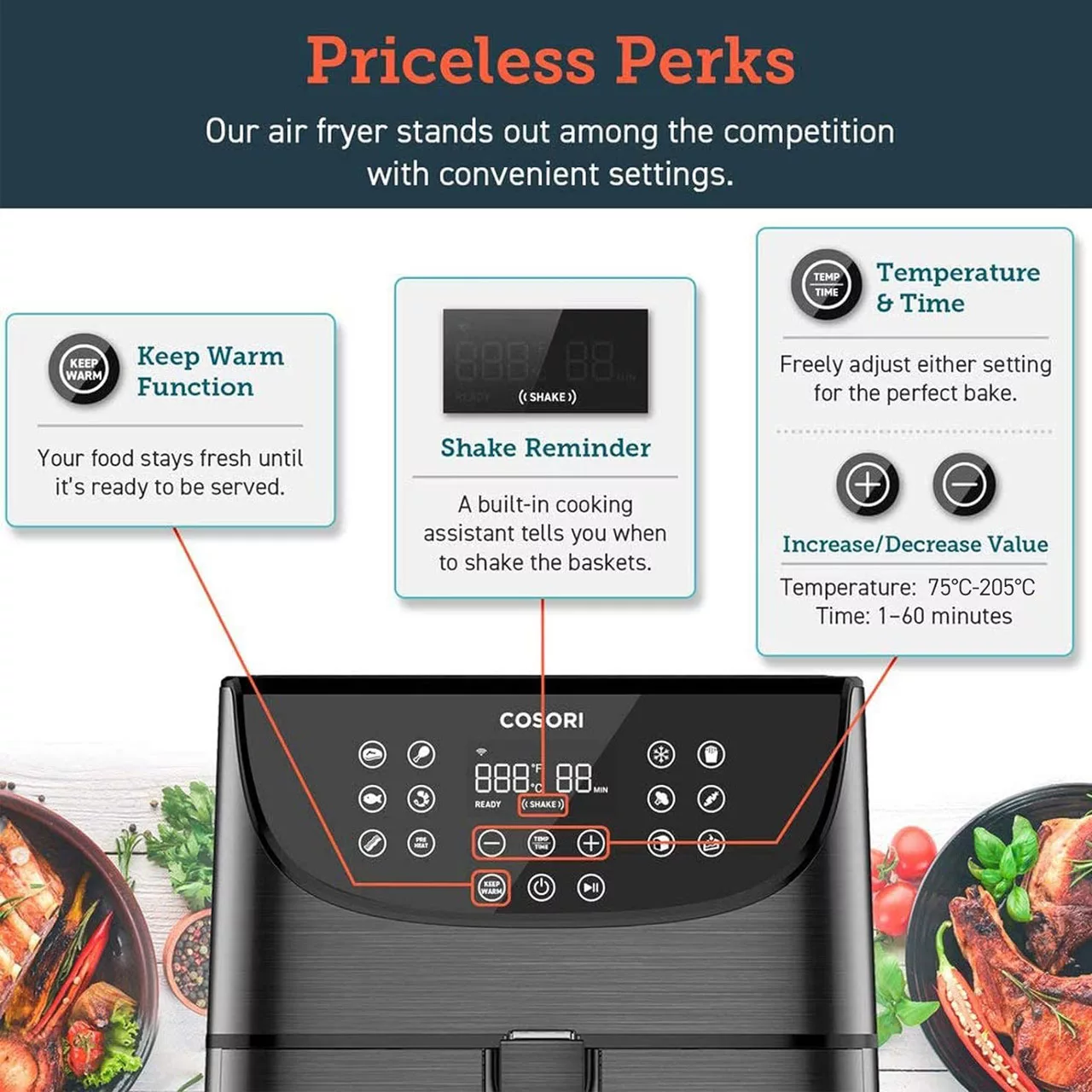 سرخ کن بدون روغن کوزوری مدل CS158