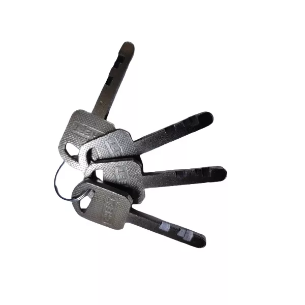 قفل کتابی چفت مدل گرد 100