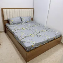 کاور لحاف ناتوسا مدل شکوفه دو نفره سایز 220x240 سانتی متر