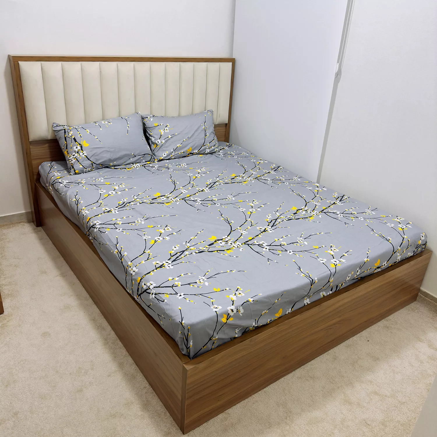 کاور لحاف ناتوسا مدل شکوفه دو نفره سایز 220x240 سانتی متر