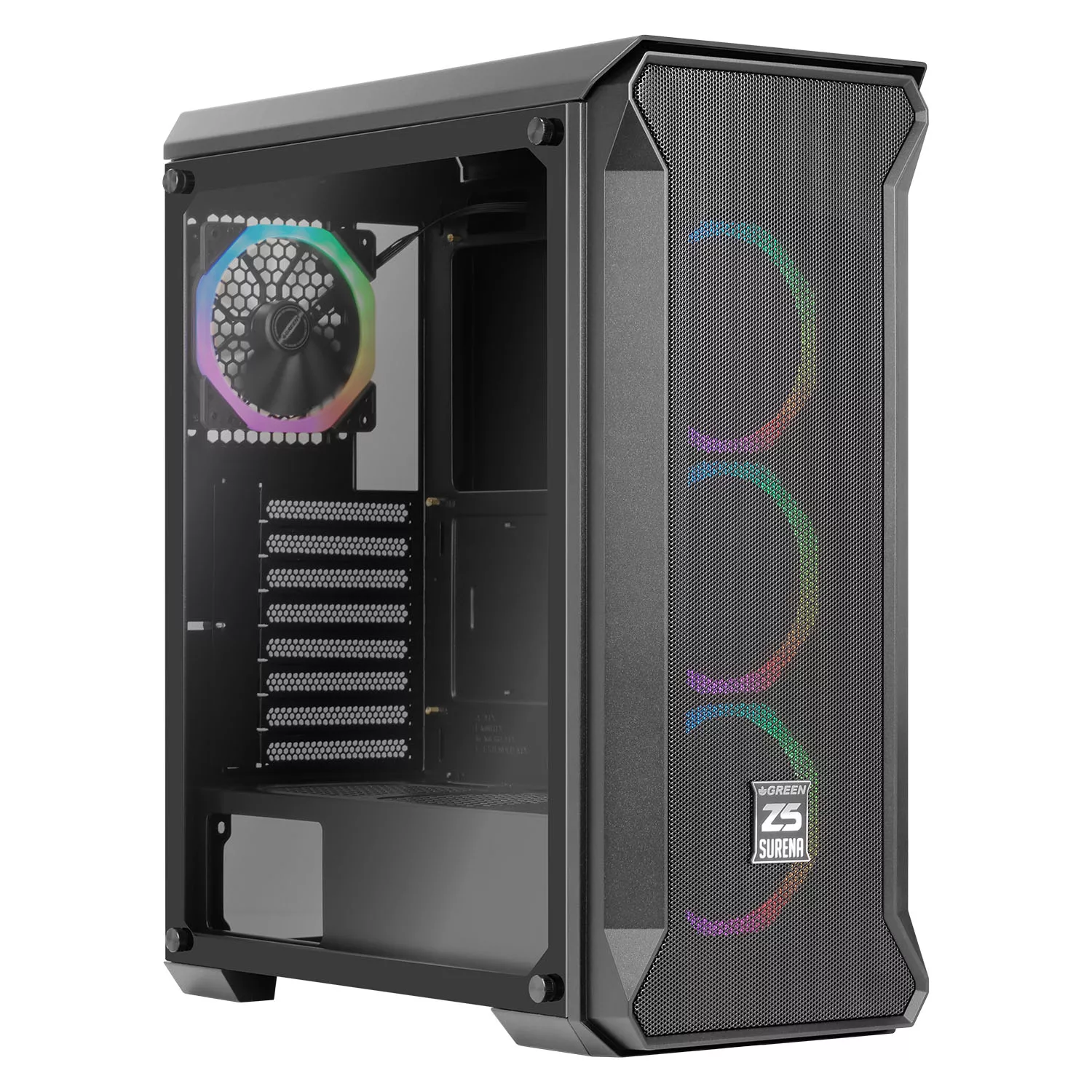 کیس کامپیوتر گیمینگ گرین مدل Z5 SURENA