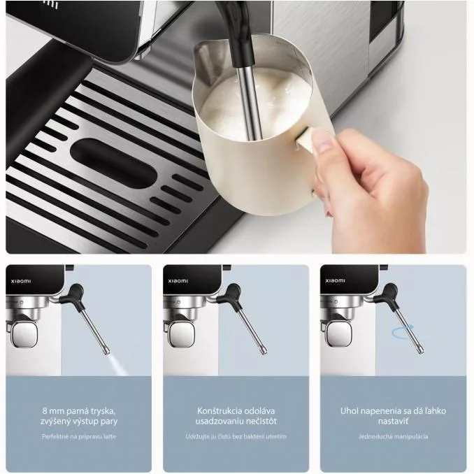 اسپرسو ساز ۹۰۰ میلی‌لیتر شیائومی مدل semi automatic