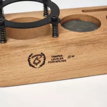 استند نگهدارنده پرتافیلتر باریستا اسپیس مدل چوبی کد 58