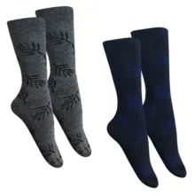 جوراب ساق بلند مردانه تن پوش هنگامه مدل هاوایی بسته 6 عددی