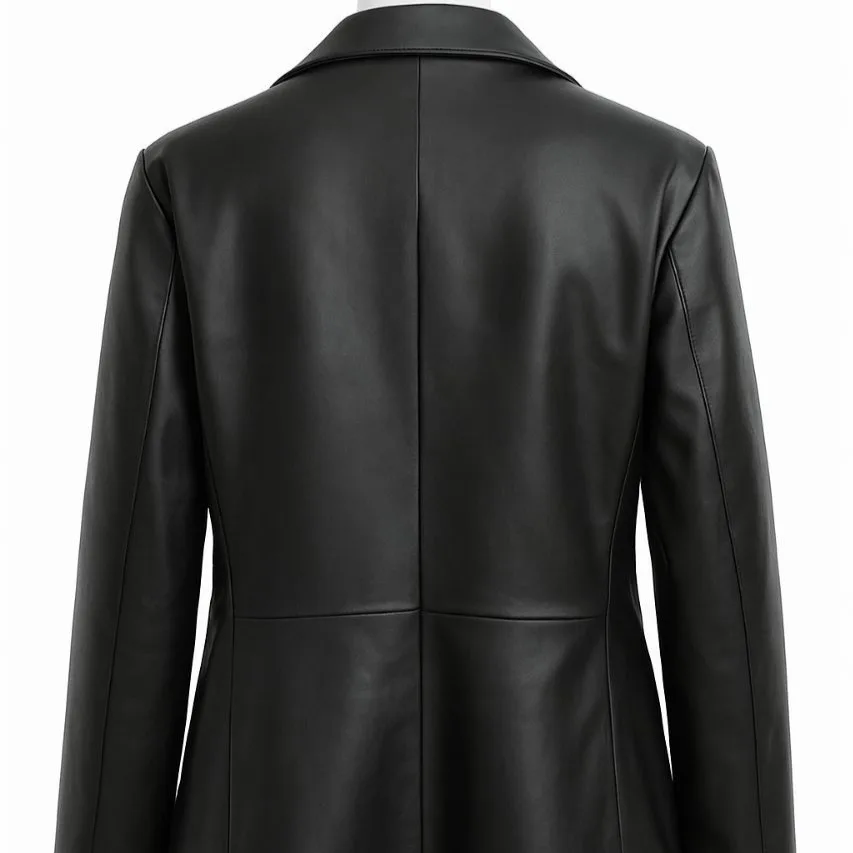 کت چرم مردانه مدل E300