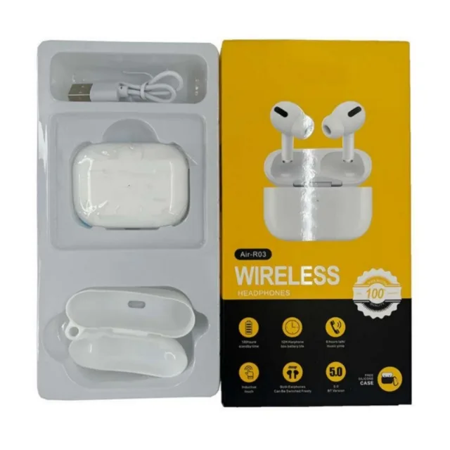 هدفون بلوتوثی مدل airpods pro ro3 rlm