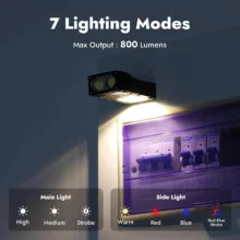 چراغ قوه وارسون مدل DC08 با نور مهتابی