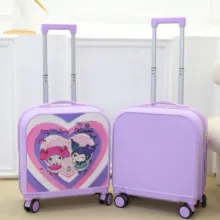 چمدان کودک مدل کرومی سه بعدی