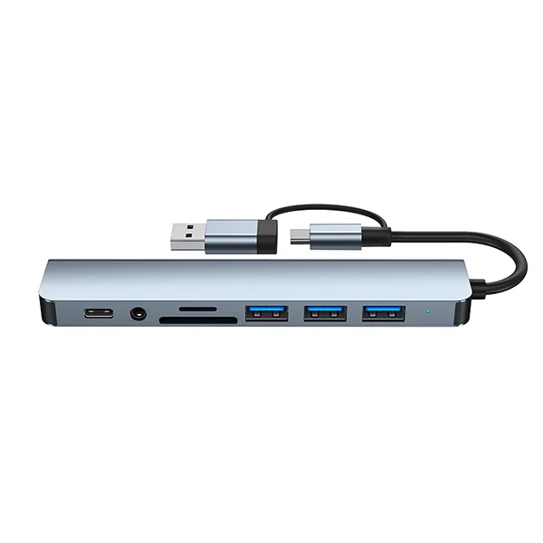 هاب 8 پورت USB-C مدل BC1.2