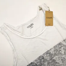 تاپ مردانه کالینز مدل CLWT2812 رنگ سفید