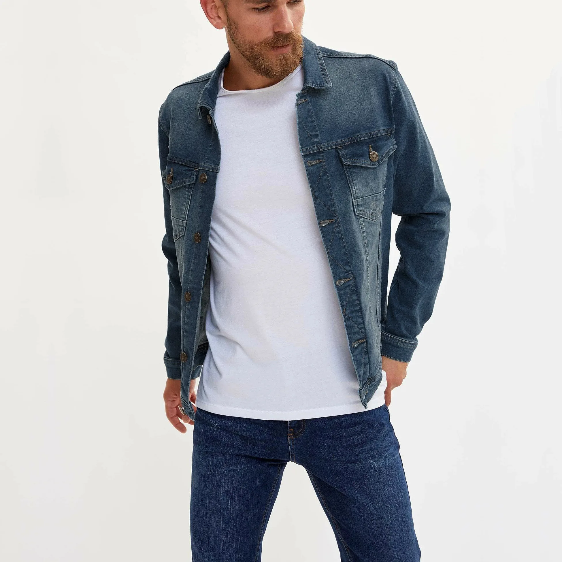 کت پاییزه مردانه دفکتو مدل 430NM42