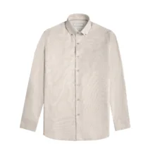 پیراهن آستین بلند یقه برگردان مردانه کروم مدل 2510117